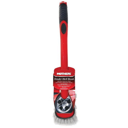 Mothers Wheel & Wheel Well Long Handled Brush