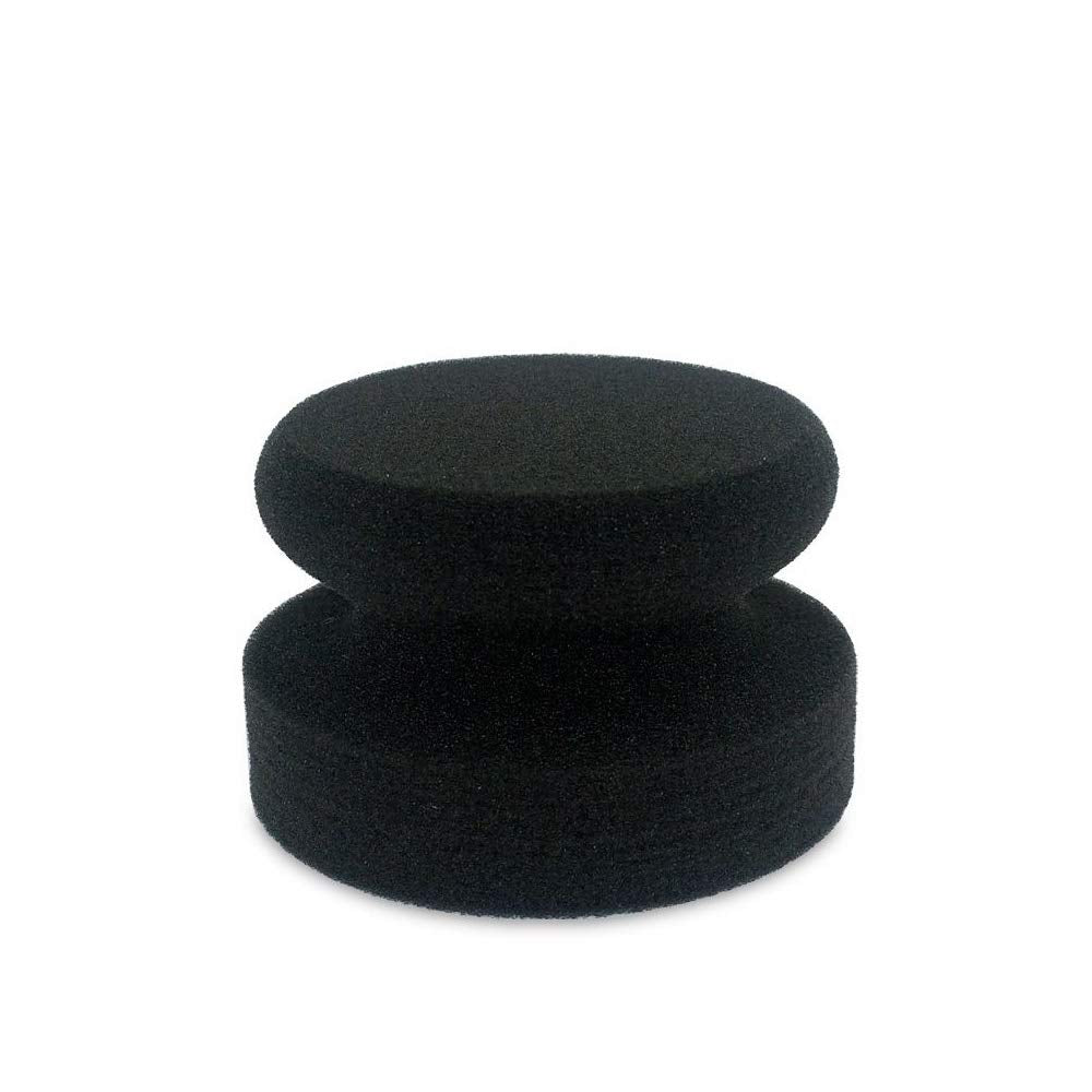 Polish Applicator Foam Pad 3.5" (Black) - 1 Pcs