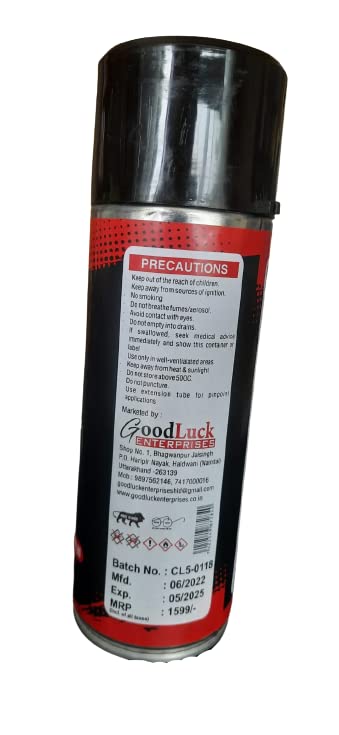 Silencer Pure Zinc And Aluminum Coating Spray - Car Care/Car Accessories/Automotive Products (500 Ml)