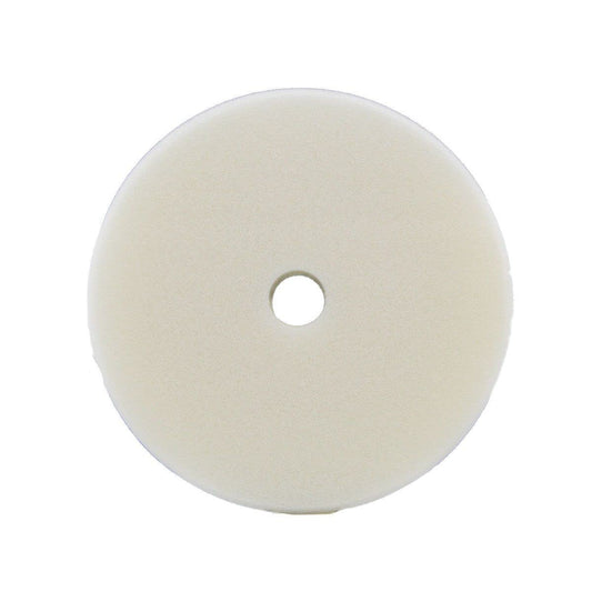 Flash Foam Pads 6" Fits To 5" Backing Plate-Rubbing/Polishing (White Heavy Cutting Hard Foam) For Da/Rotary Machine