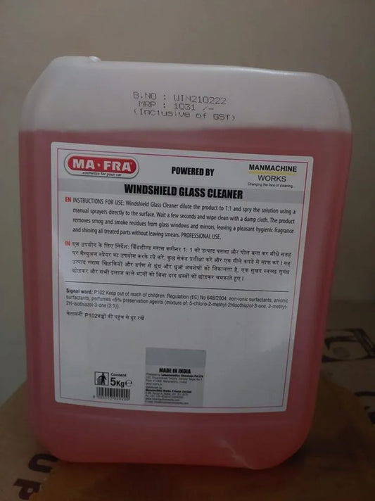 Mafra Windshield Glass Cleaner, 5kg Pink color