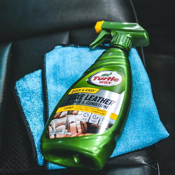 Click to see full view Turtle Wax Luxe Leather Cleaner &Liquid Conditioner-Car Leather Seat Cleaner