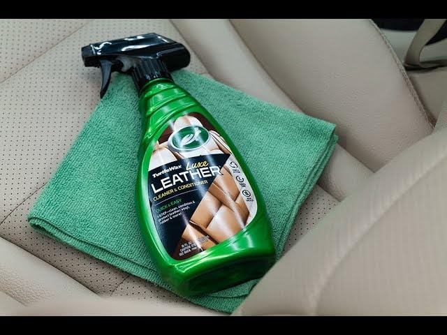 Click to see full view Turtle Wax Luxe Leather Cleaner &Liquid Conditioner-Car Leather Seat Cleaner