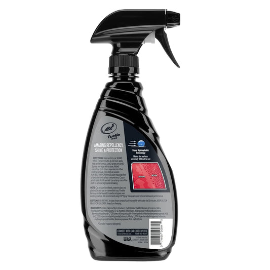 Turtle Wax Seal 'n' Shine Spray Car Wax Sealant, High Shine, Pack of 1, Can Use on Wet or Dry Cars with Carnauba Wax for Mirror Shine, Streak-Free, Long Lasting Protection