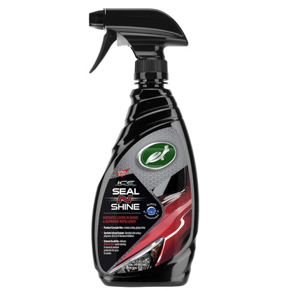 Turtle Wax Seal 'n' Shine Spray Car Wax Sealant, High Shine, Pack of 1, Can Use on Wet or Dry Cars with Carnauba Wax for Mirror Shine, Streak-Free, Long Lasting Protection