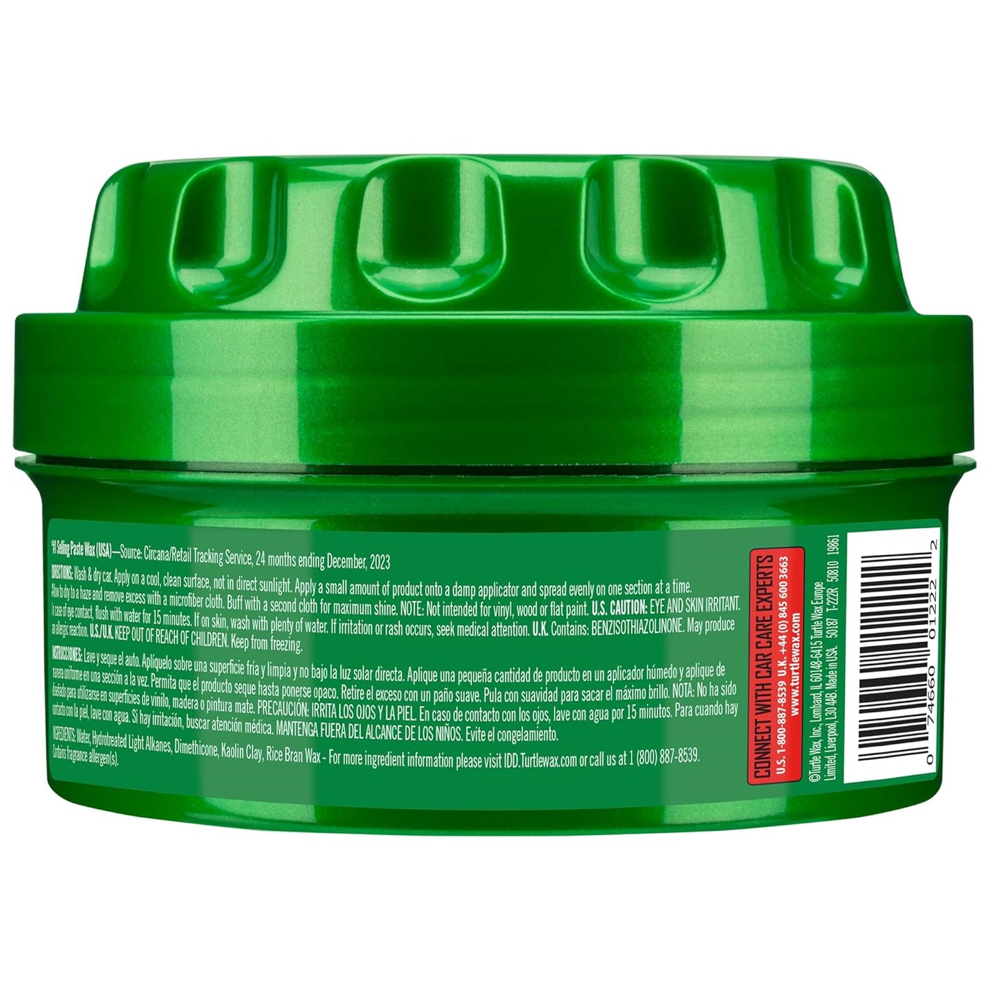 Turtle Wax Super Hard Shell Paste Wax,1 Count