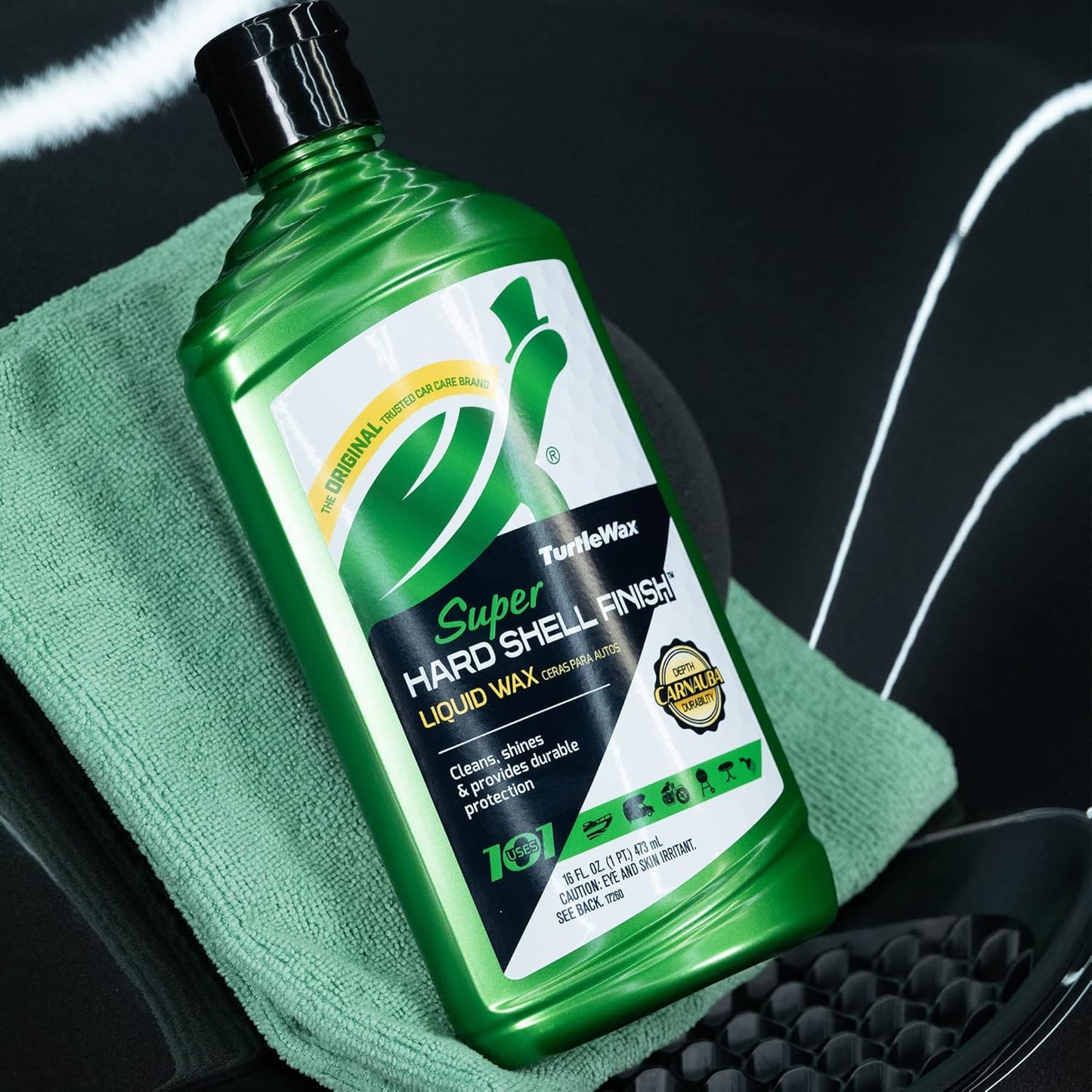 Turtle Wax Super Hard Shell Finish Liquid Wax 473 ml