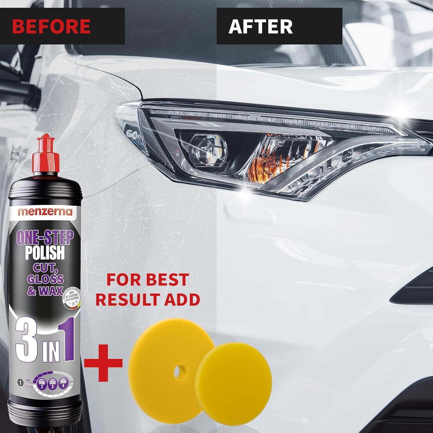 Menzerna Cgw One-Step Polish 3In1, 32 Oz.
