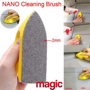 Nano Fabric/Leather Cleaning Brush-Yellow