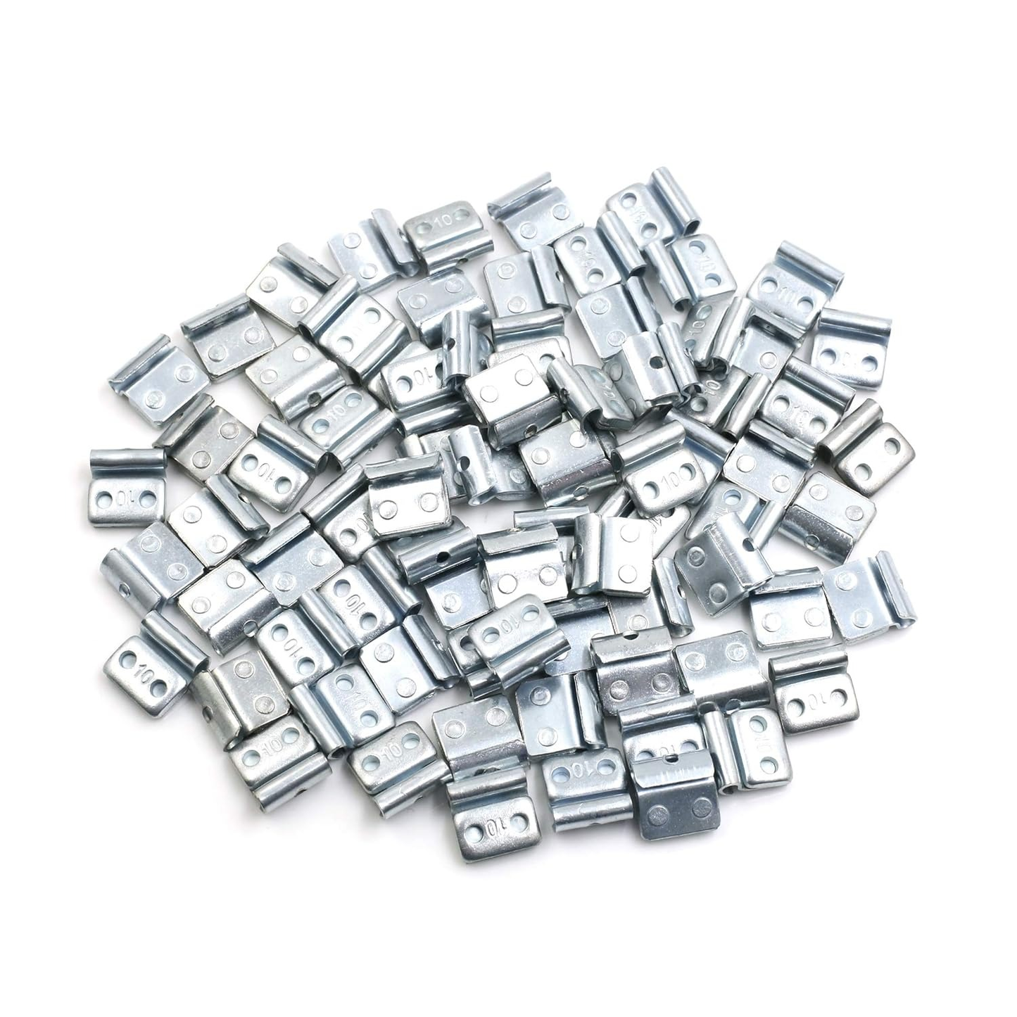 Iron Alloy Wheel Balancing Weight For Motorcycle/Car/Bus/Truck (Size 10 Gram) - Quantity 30 Pcs, Silver