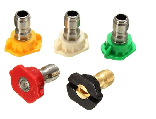 Multiple Degree Washer Spray Nozzle Tips Quick Pressure Washer Nozzle Pack of 5