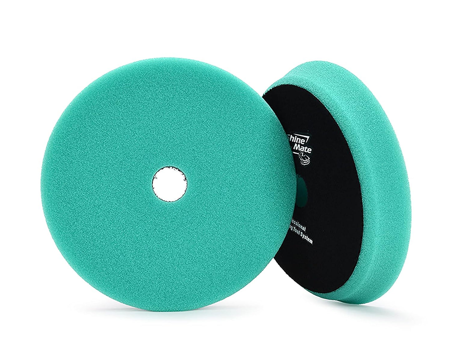 Shine Mate Polishing Foam Pad 7" Fit To 6" Backing Plate (Green/Flat)(150X25Mm) - 1 Nos