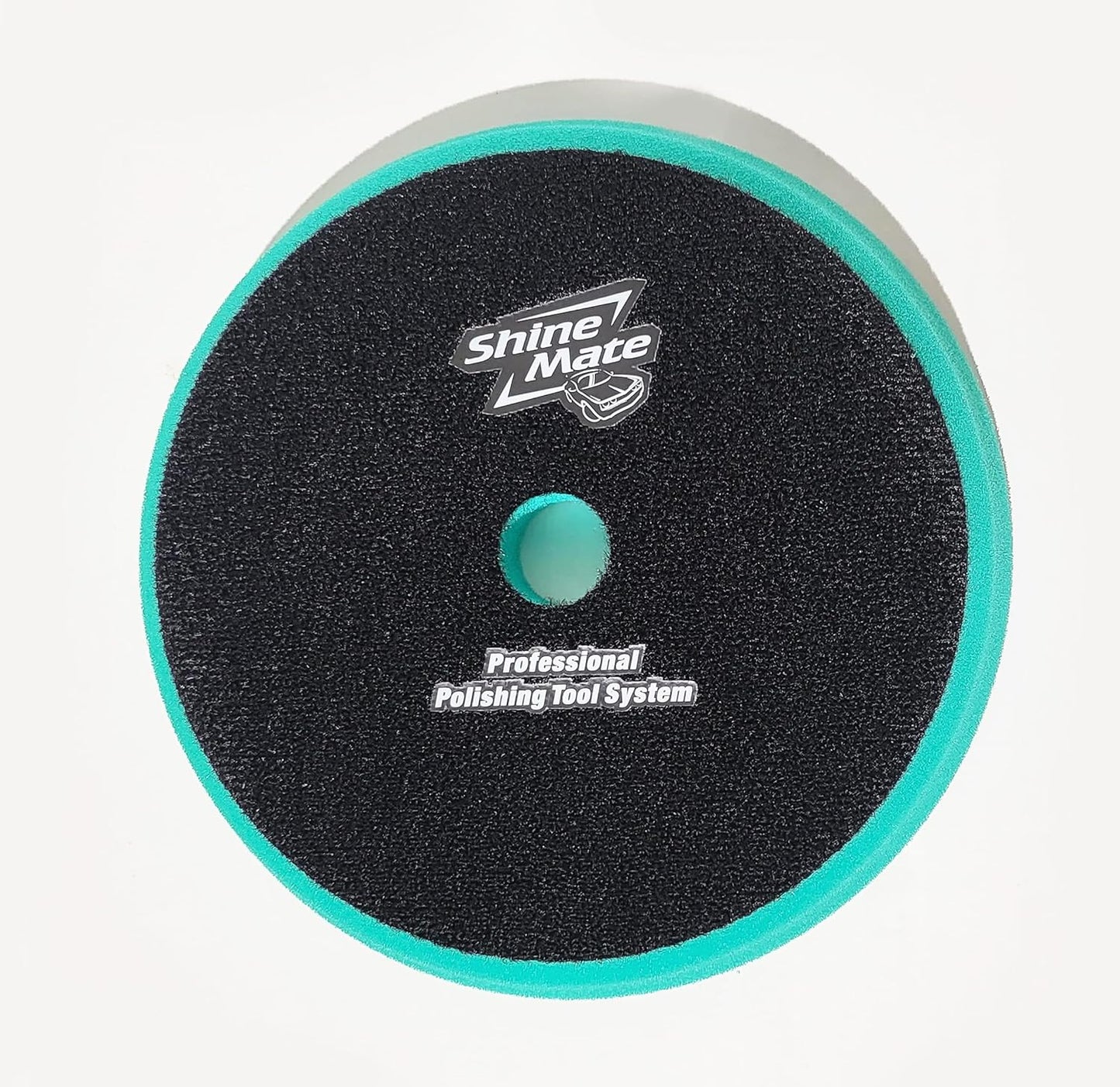 Shine Mate Polishing Foam Pad 7" Fit To 6" Backing Plate (Green/Flat)(150X25Mm) - 1 Nos