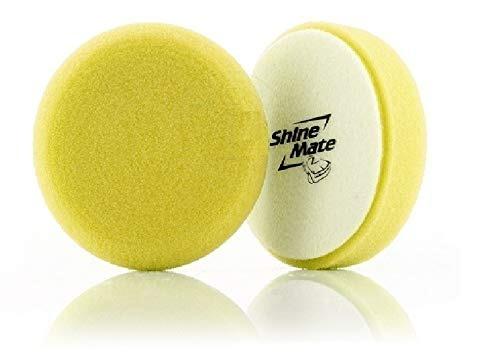 Shine Mate Flat/Hard Polishing 7" Foam Pads (Yellow - Polishing/Rubbing Foam Pad) - Pack Of 1 Pcs