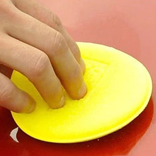 Car Care Waxing Polish Wax Foam Sponge Applicator Pads For Clean Cars (Pack Of 5)/Waxing Polish Wax Foam Sponge Applicator Pads Fit For Clean Car Vehicle Auto Glass