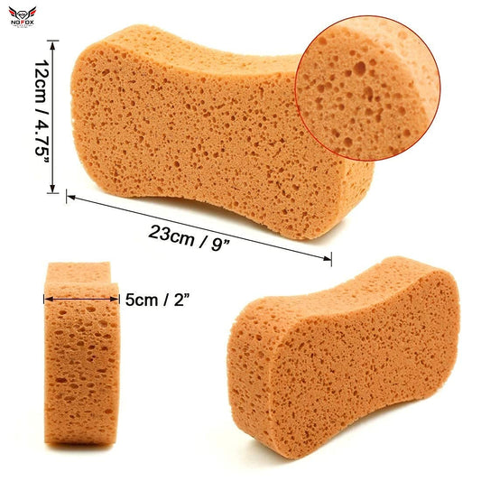 Super Absorbent Multipurpose Sponge For Washing Cars, Walls, Windows And Other Surfaces - 2 Pcs