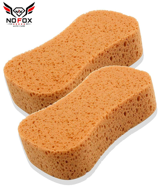 Super Absorbent Multipurpose Sponge For Washing Cars, Walls, Windows And Other Surfaces - 2 Pcs