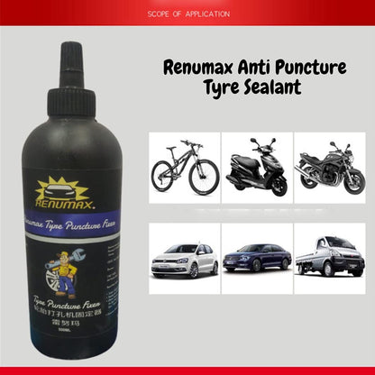Tyre Puncture Fixer Self Sealing Agent (500 Ml)