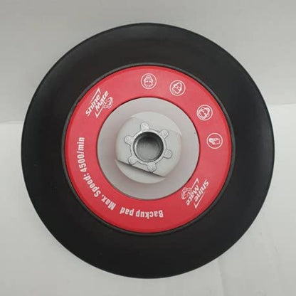 Shine Mate Flex Edge Backing Plate 6 Inch(148 Mm) - For Rotary Polisher - 1 Pcs