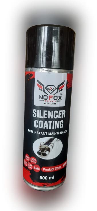 Silencer Pure Zinc And Aluminum Coating Spray - Car Care/Car Accessories/Automotive Products (500 Ml)