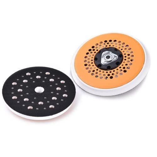 Dual Action Machine Backing Plates/Dust Devil V3 Multi-Hole Sanding Backing Pad 6" - Backing Pad For Da Polisher-Pack Of 1 Pcs | 6 Inch Medium Cut Pad | 6 Inch Heavy Cut Pad |