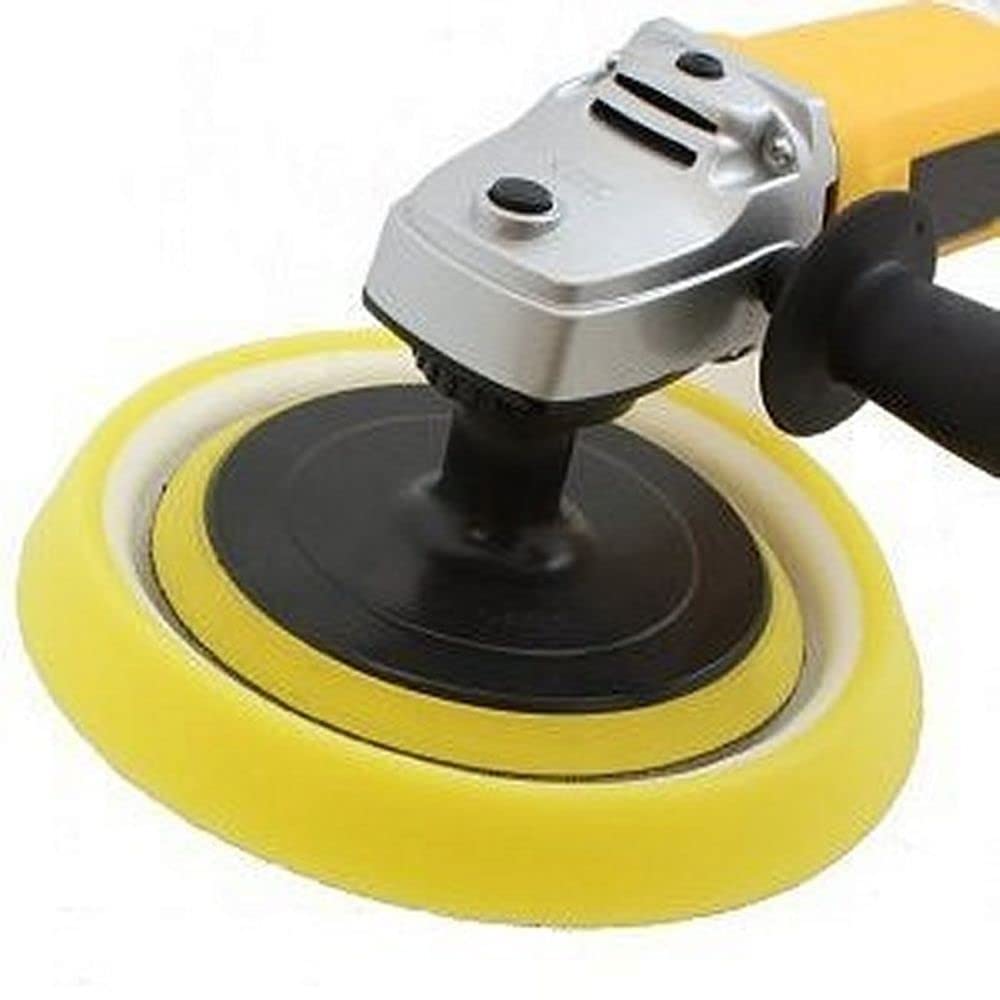 Shine Mate Foam Pads 9" Fits To 7" Backing Plate-Rubbing/Polishing (Black Final Finish Foam) For Rotary Machine