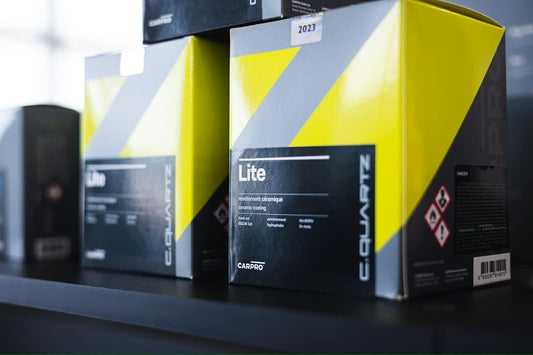 Carpro Cquartz Lite 100ml Kit - Car Ceramic Coating Technology or Topcoat, Apply to Any Surface
